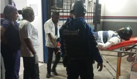 Caucho espichado causó deslizamiento de motorizado en Boca de Aroa
