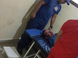 Accidente de tránsito en la vía Pueblo Nuevo – Buena Vista deja a un motorizado lesionado