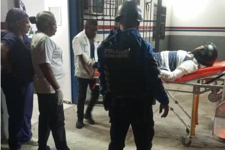 Caucho espichado causó deslizamiento de motorizado en Boca de Aroa