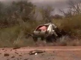Vídeo|Colisión frontal entre dos vehículos deja un muerto y cinco heridos en la carretera El Tigre – Ciudad Bolívar