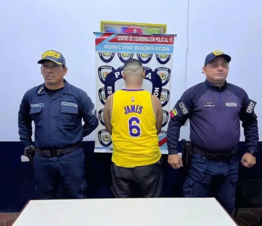 Detenido pescador tras agredir salvajemente a su expareja en Buchivacoa