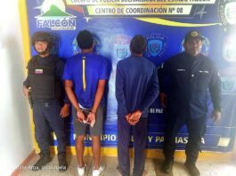 Dos pescadores terminaron tras las rejas luego de una acalorada riña en Boca de Aroa