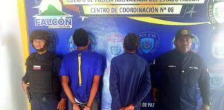 Dos pescadores terminaron tras las rejas luego de una acalorada riña en Boca de Aroa