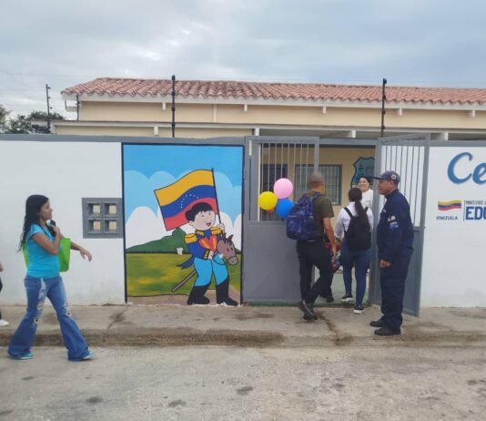 Polifalcón supervisa planteles educativos en Carirubana
