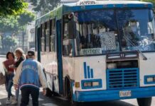 Pasaje urbano a nivel nacional quedó fijado en 200 bolívares a partir del 1 de septiembre
