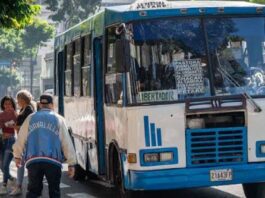 Pasaje urbano a nivel nacional quedó fijado en 200 bolívares a partir del 1 de septiembre