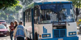 Pasaje urbano a nivel nacional quedó fijado en 200 bolívares a partir del 1 de septiembre