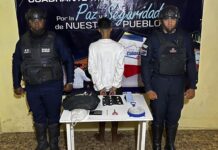 Capturado sujeto por posesión de drogas en Coro