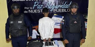 Capturado sujeto por posesión de drogas en Coro