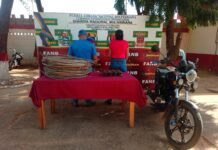 Detenida pareja en Dabajuro por posesión y tráfico de material estratégico