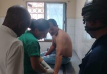 Ingresó a la emergencia del CDI Alexis Zamarripa de Guamacho un lesionado por deslizamiento de moto
