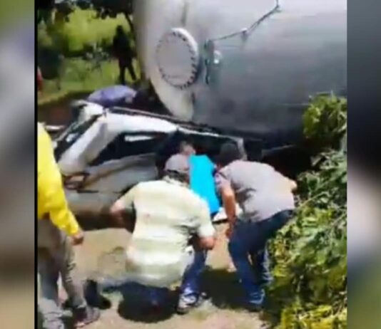 Tragedia en Guárico: Tres miembros de una familia fallecen tras aplastamiento por cisterna de gas