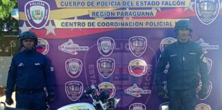 Dos detenidos por resistencia a la autoridad tras intentar darse a la fuga en Punto Fijo