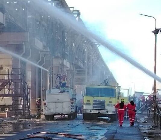 Comunicado de Pdvsa| Rotura de línea de gas natural originó incendio