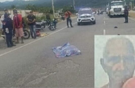 Trágico arrollamiento cobra la vida de un septuagenario