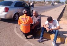 Dos lesionados tras colisión de vehículos en la avenida Luis Beltrán Prieto Figueroa de Punto Fijo