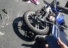 Neumático delantero estalló en plena marcha: motorizado sufrió accidente en Punto Fijo