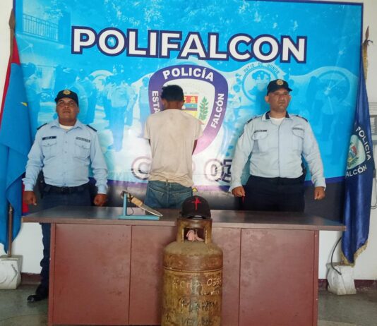 Capturado alias «El Duvi» tras hurto a mano armada en el centro de Puerto Cumarebo