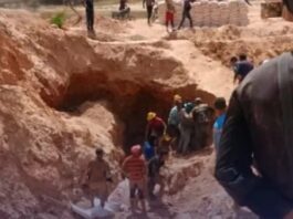 Dos mineros mueren sepultados tras colapso de una mina en Bolívar