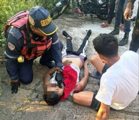 Tragedia en el sector La Chapa: Colisión entre motos deja un fallecido y un herido en la vía a Cristo Redentor