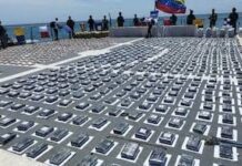 Incautan 2.900 kilos de drogas en el mar Caribe