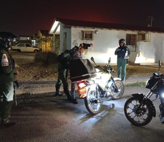 Dispositivo de seguridad en Punto Fijo deja resultados positivos