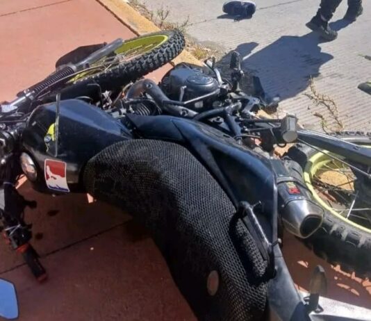 Arrollada mujer por un motorizado en el municipio Unión