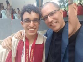 Jorge Arreaza confirma que su hijo se recupera tras sufrir un accidente de tránsito