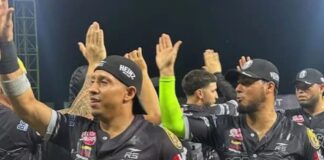 Los melenudos se impusieron a Caribes en Puerto La Cruz