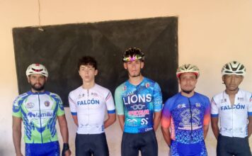 Corredores juveniles se ponen a tono en clásico ciclístico en la Coro-Churuguara