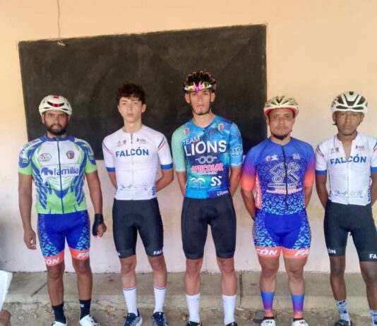Corredores juveniles se ponen a tono en clásico ciclístico en la Coro-Churuguara