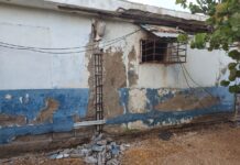 Fotos| Reportan deterioro de la E. P. Antonio Evaristo Arcaya de Punta Cardón