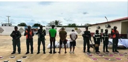 Incautan más de 1,4 toneladas de droga en Falcón tras operación conjunta con Francia