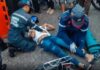 Colisión entre una buseta y una moto deja un joven herido en la Falcón-Zulia