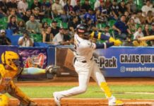 Tigres de Aragua derrotó 7-1 a los Leones del Caracas
