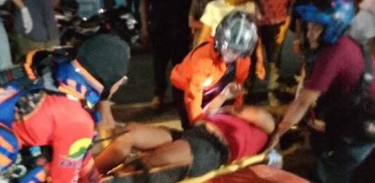 Arrollada mujer en la avenida Buchivacoa en Coro