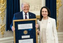 Trump no estaba al tanto del regreso de Machado