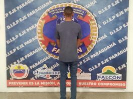 Capturado por agredir físicamente a su pareja en Punto Fijo