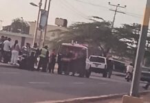 Un perro provocó el deslizamiento de un motorizado en Caja de Agua: conductor herido