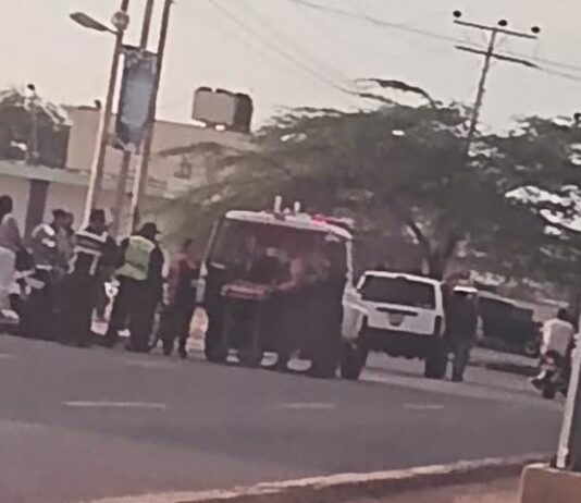 Un perro provocó el deslizamiento de un motorizado en Caja de Agua: conductor herido