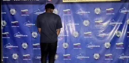 Detenido por el delito de robo