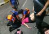 Dos heridos tras estallar el neumático de una moto en la Intercomunal Coro – La Vela