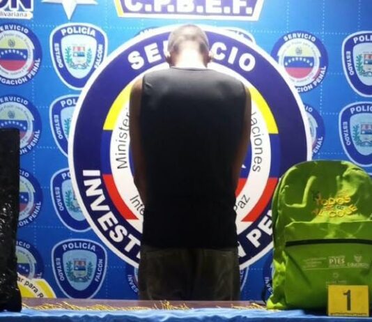 Sipef captura a distribuidor de droga en Tocópero