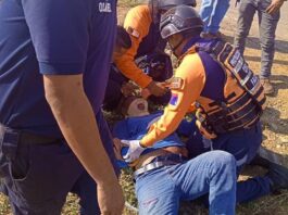 Ingeniero resulta lesionado tras caer de un poste en el sector San Bosco de Coro