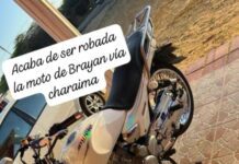 Agredieron a motorizado para robarle la moto en Charaima del municipio Falcón