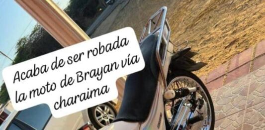 Agredieron a motorizado para robarle la moto en Charaima del municipio Falcón