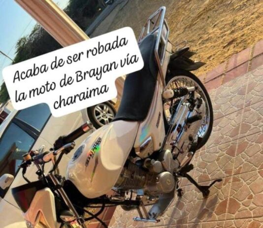 Agredieron a motorizado para robarle la moto en Charaima del municipio Falcón