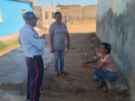 Polifalcón intervino tras denuncias en redes sociales y entregó a mujer de condición especial a familiares