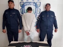 Polifalcón atrapa a sujeto tras veloz persecución que inició en centro comercial de Coro