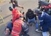 Accidente entre dos motos en la Variante José Leonardo Chirino de Coro deja dos lesionados